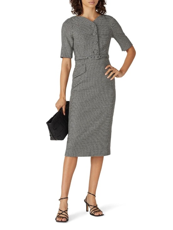 LK Bennett Dresses & Skirts - RTR L.K. Bennett Nina Houndstooth Heart Dress - size 4